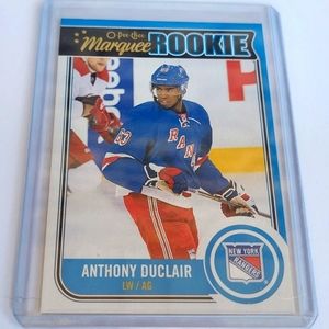 Anthony Duclair Marquee Rookies 20014/15 Rookie Card #U41 New York Rangers